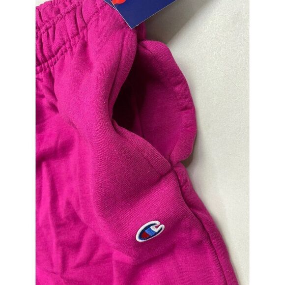 Champion Powerblend 6.5" Moisture Wicking Gym Sweat Shorts Women XXL Pink NWT - Picture 2 of 8